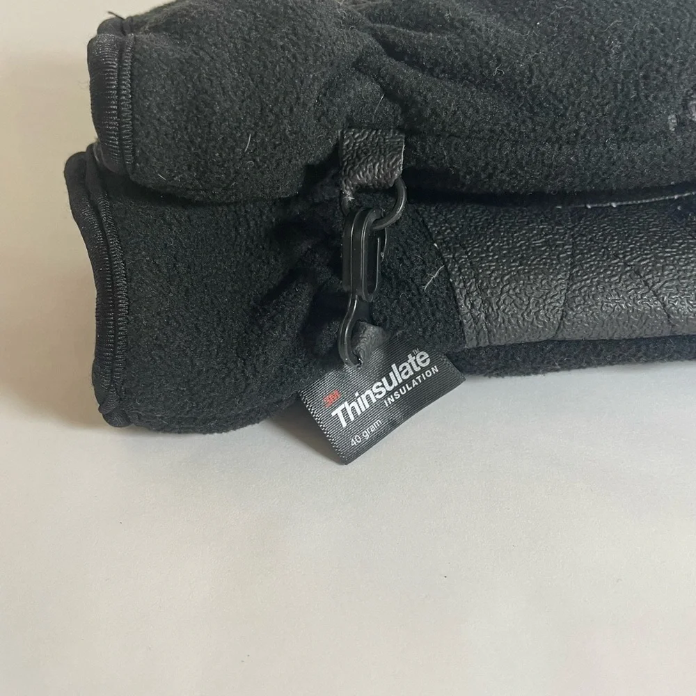 3M Thinsulate Black Kids Gloves
